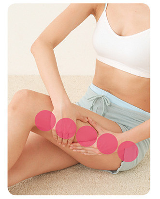 瘦腿按摩手法圖片 消除大腿內(nèi)外側(cè)贅肉