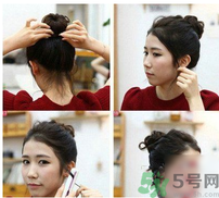 韓式簡單丸子頭扎法 今年流行丸子頭你會嗎？