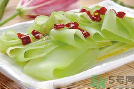 萵筍可以美白嗎？萵筍怎樣美白？