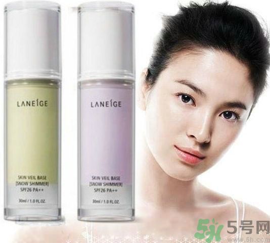 膚色偏黃蘭芝的隔離霜選幾號好？蘭芝隔離霜好不好？