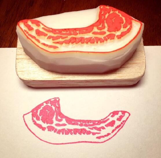 五花肉橡皮章怎么做？