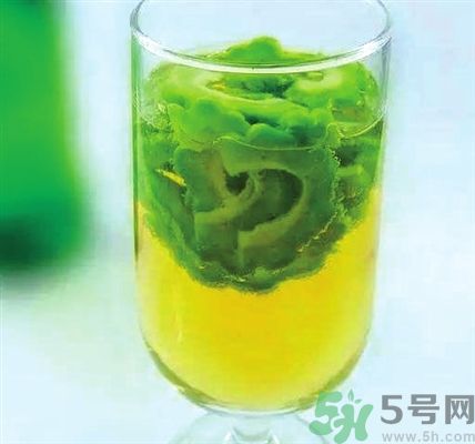 新鮮的苦瓜片能泡水喝嗎？新鮮苦瓜片泡水喝好嗎？