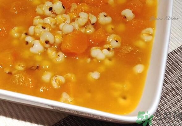 南瓜可以和薏米一起煮嗎？南瓜和薏米一起煮粥好嗎？