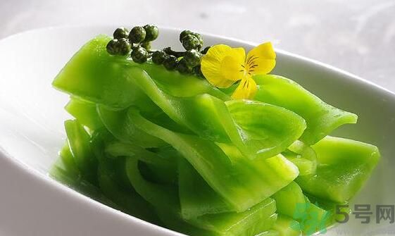 黃瓜能和萵筍一起炒嗎？黃瓜可以和萵筍一起吃嗎？