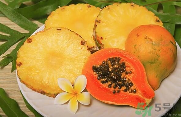 木瓜可以和菠蘿一起吃嗎？木瓜和菠蘿一起吃有什么影響？