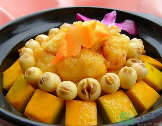 南瓜可以和蓮子一起煮嗎？南瓜和蓮子一起吃好嗎？