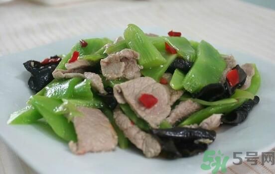 萵筍可以和香菇一起炒嗎？萵筍和香菇一起吃好嗎？