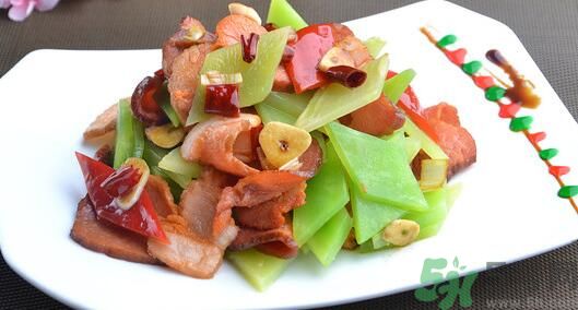 萵筍和臘肉一起炒好嗎？萵筍和臘肉一起吃好嗎？