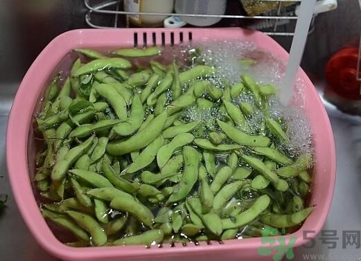 毛豆的毛要洗掉嗎？毛豆怎么洗？