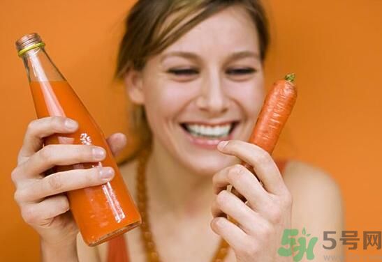 吃胡蘿卜能美白嗎？吃胡蘿卜有美白效果嗎？