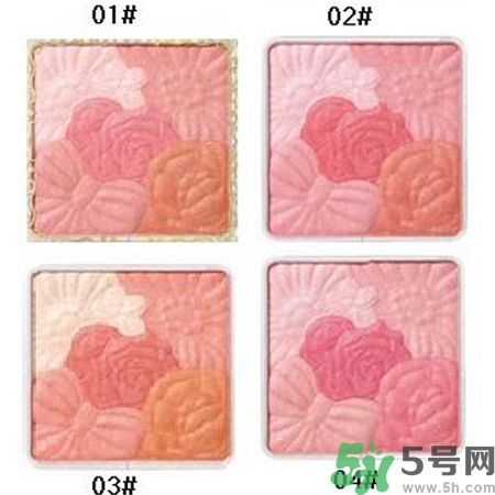 canmake花瓣腮紅色號對比圖？canmake五色花瓣腮紅試色