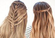 瀑布辮怎么編?瀑布辮編發(fā)步驟