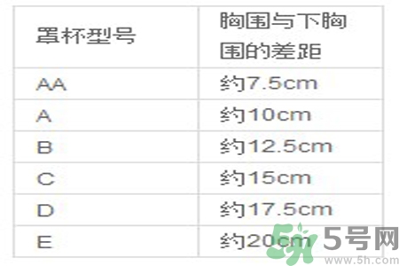 胸罩的大小型號怎么分？如何測量自己胸圍的大小？