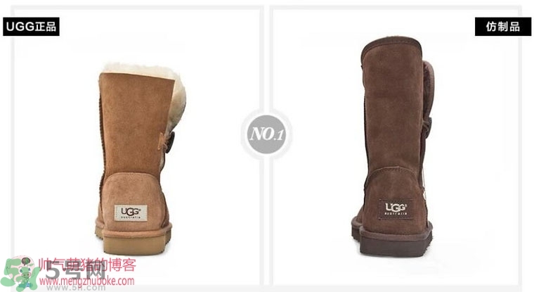 ugg是什么牌子？ugg雪地靴真假辨別圖對比