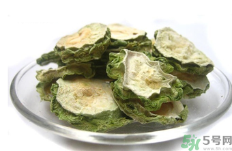苦瓜干泡水喝可以減肥嗎？苦瓜干泡水功效