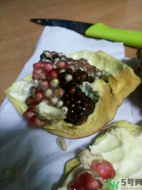 石榴里面發(fā)黑能不能吃？石榴發(fā)黑怎么辦？