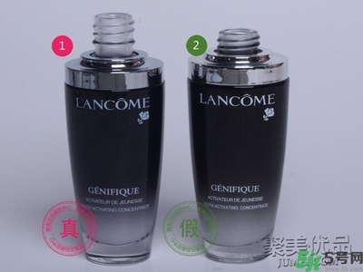 蘭蔻小黑瓶怎么辨別真假？蘭蔻小黑瓶真假辨別圖