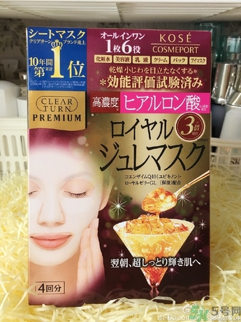 kose黃金果凍面膜怎么樣？高絲黃金果凍面膜使用方法