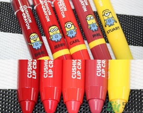 謎尚小黃人口紅怎么樣？missha謎尚小黃人蠟筆口紅好用嗎？