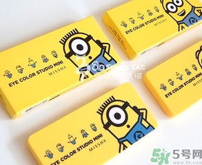 謎尚小黃人眼影怎么樣？謎尚小黃人眼影盤(pán)價(jià)格