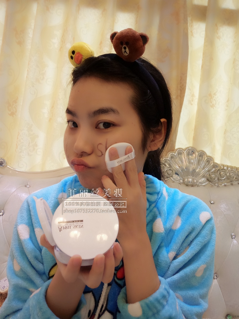 april skin愛普麗氣墊怎么樣？april skin魔法雪白氣墊好用嗎？