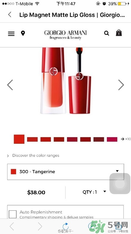 阿瑪尼小胖丁唇釉哪個(gè)色最火？阿瑪尼小胖丁唇釉保留了紅管的哪個(gè)色？