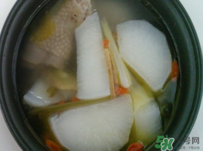 雞肉可以和白蘿卜一起燉湯嗎？雞肉和白蘿卜能一起吃嗎？