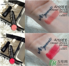 visee口紅怎么樣？visee口紅試色