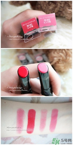 visee口紅怎么樣？visee口紅試色