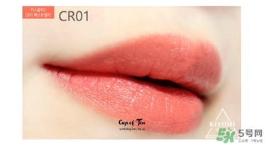 珊瑚粉是什么顏色？珊瑚粉口紅試色