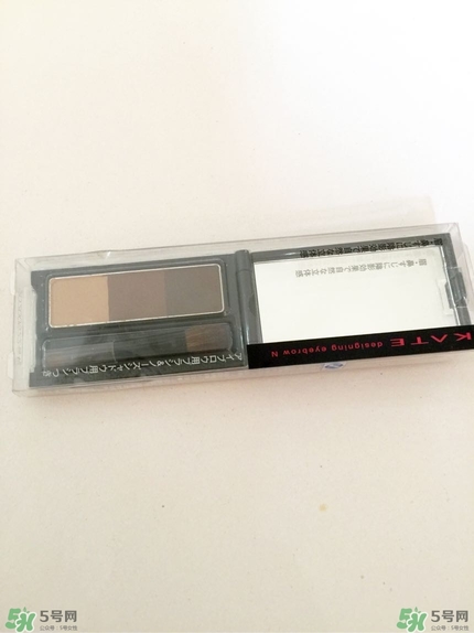 kate三色眉粉怎么用？kate三色眉粉使用方法
