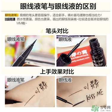 kiss me眼線筆哪款好？kiss me眼線筆版本對比