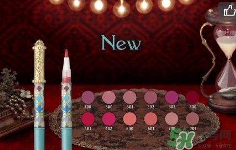 anna sui安娜蘇藍(lán)夢金雀口紅筆色號(hào) 