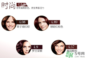 施華蔻染發(fā)劑哪個(gè)顏色好看？施華蔻染發(fā)劑色號(hào)圖