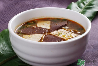 豬血和豆腐能一起吃嗎？豬血可以和豆腐一起吃嗎？