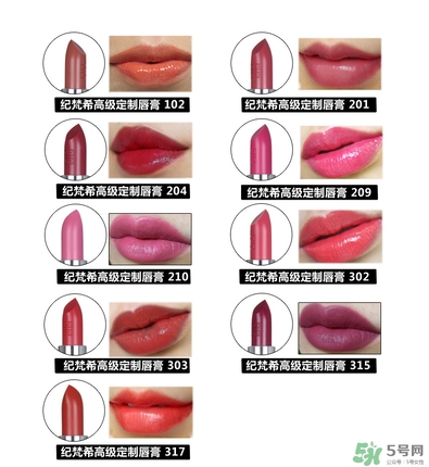 紀梵希小羊皮口紅哪個顏色好看與色號推薦