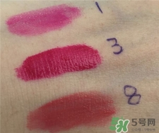 雅頓液體口紅色號 雅頓唇釉試色 雅頓液體口紅色號 雅頓唇釉試色