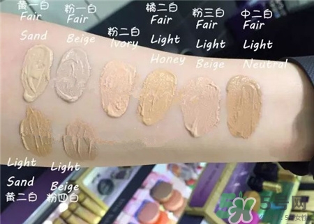 tarte粉底液色號選擇 tarte粉底液試色 tarte粉底液色號選擇 tarte粉底液試色