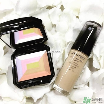 資生堂七色粉餅多少錢？資生堂七色蜜粉試色