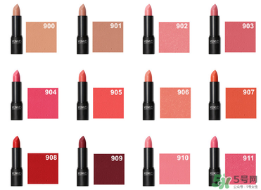 kiko9系列哪個顏色好看？kiko9系口紅試色