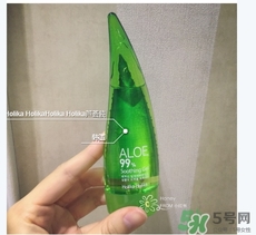 holika蘆薈膠怎么用？holika holika蘆薈膠使用方法