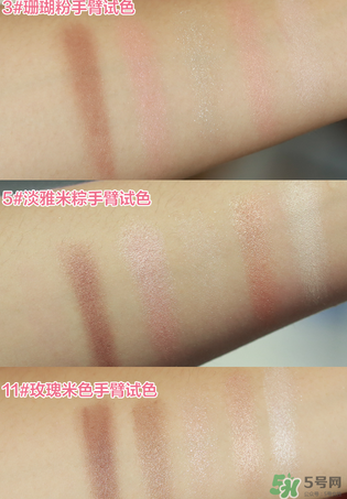 canmake眼影哪個色好？canmake試色