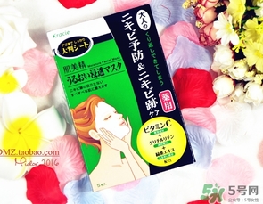 肌美精綠茶面膜怎么用？肌美精綠茶祛痘面膜要洗嗎？