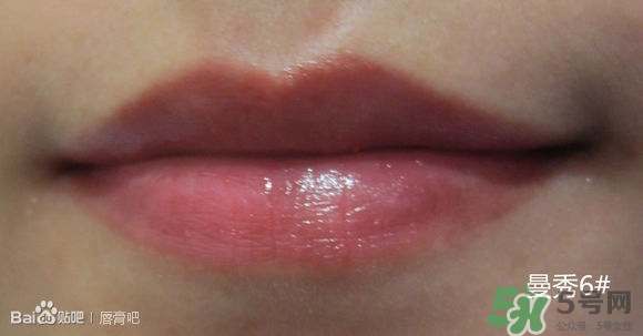 曼秀雷敦水彩潤唇膏哪個顏色好看？曼秀雷敦水彩潤唇膏試色