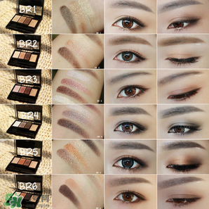 kate眼影哪個色號好？kate眼影br2和br3上妝