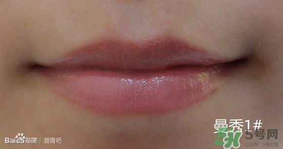 曼秀雷敦水彩潤唇膏哪個顏色好看？曼秀雷敦水彩潤唇膏試色