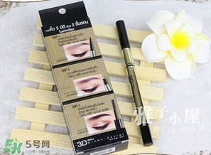 mistine3d三合一眉筆怎么用？mistine3d眉筆使用方法