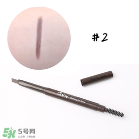 Unny眉筆怎么樣？Unny眉筆試色色號(hào)