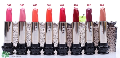 安娜蘇星星口紅哪個色最好？安娜蘇星星口紅試色