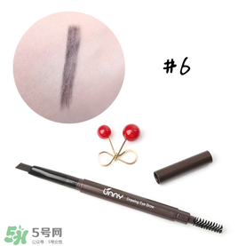 Unny眉筆怎么樣？Unny眉筆試色色號(hào)